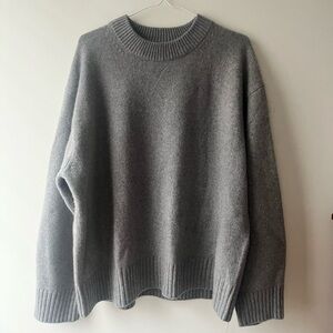 Reformation Cove Cashmere Oversized Crew in Husky (Size S)